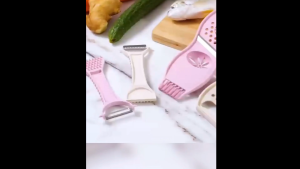 GOLIFE Professional Mandolin Slicer 6In1 Vegetable Slicer Kitchen Multifunction Vegetable Cutter Julienne Cutter