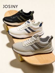Josiny | Vintage Casual High Top Elevator Mens Sneakers