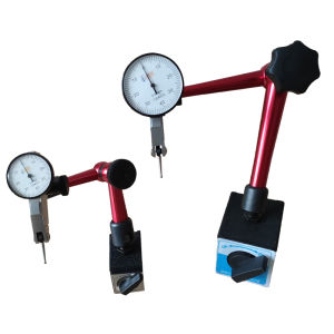 KINGXINJX | Magnetic Multidirectional Dial Indicator Stand Calibration Table Small Dial