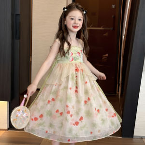 ZHILIAOCHENGZHANGJI | Chinese Style Hanfu Dress for Children