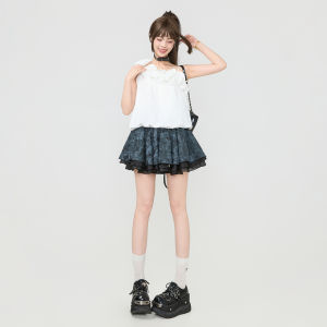 KEIKO | Áo Blouse Dáng Dài Voan Mỏng Vai Trễ