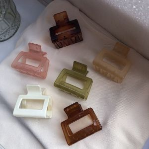 Block Hair Clip Stylish Back of Head Hair Accessories Shark Bite Beautiful Lazylady Fresh out Korean Style Fashion Jewelry