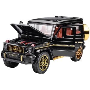 Mercedes-Benz G63 Alloy Car Model Toy for Boys Off-Road Vehicle Simulation Collectible Static Model Childrens Playtime Fun