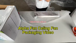 【ALPHA ALKOVA MILI-3B/22/33/42/52 LED】Alpha Ceiling Fan / Kipas Siling Senyap / Modern Design / Remote Included