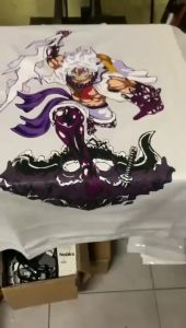 HOOKA Kaos Distro Tshirt Anime One Piece Luffy Gear 5