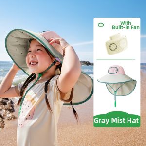 Kocotree | Sun Protection Ventilated UV Proof Summer Hat with Fan