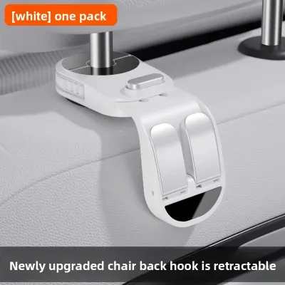 Car Seat Back Hook Headrest Hidden Mount Auto Vehicle Back Seat Organizer Car Accessories Hanging Hooks Storage Hanger Universal