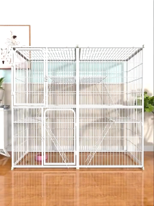 GREENPETS Cat Cage Large Platform for CatsMulti-Tier Cat House with Ramp Stackable & Sturdy Design Easy Assembly Indoor Villa Kulungan ng Pusa