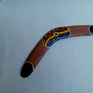 Bumerang boomerang kayu lukis tutul kerajinan tangan mainan Souvenir Khas Bali Hiasan Rumah Dan Kantor Bumerang Unisex Untuk Usia 8 Tahun Ke Atas - Lazada