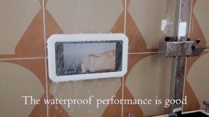 BATHI Dudukan HP Anti Air Bisa Putar Hingga 360° Kotak Anti Embun Phone Holder EL-21