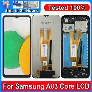 For Samsung Galaxy A03 Core A032F SM-A032F A032M LCD Display With Frame Touch Pantalla Digitizer a03 core screen Replacement
