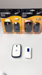 Intelligent small LED wireless doorbell waterproof 100M range door bells 36 Songs Chime door ring US