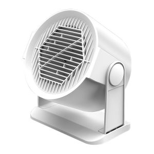 Portable Desktop Electric Heater for Home and Office Mini Warm Air Fan for Desk Use and Foot Warmer for Cozy Comfort