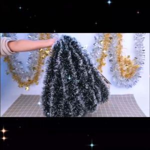 Believe 2m Thick Tinsel for Christmas Tree Garland Decoration for Wall & Xmas Decor for Wall - Christmas Tinsel Garland Christmas DecorationsGreen Garland for Christmas TreeXmas Garland & Garlands for Christmas Xmass Decoration Sale for Xmas Tree Decor
