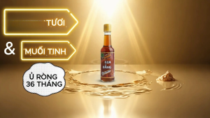 Combo 6 chai Nước Mắm Chắt Từ Ruốc- Gia Đẳng 250ml nguyên chất 100% ủ 36 tháng 28 độ đạm ruốc Chuẩn Ocop