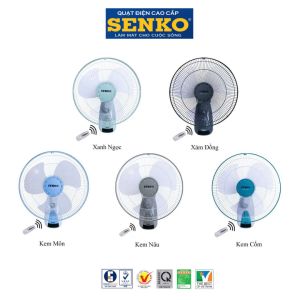 Quạt treo tường 3 cánh điều khiển từ xa Senko TR1628 công suất 47W bảo hành 24 tháng