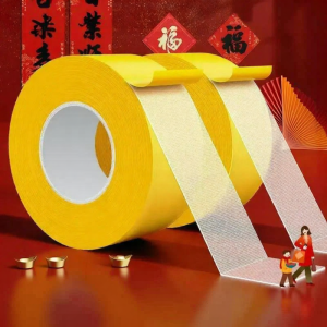 Strong High-Adhesion Transparent Double-Sided Tape
