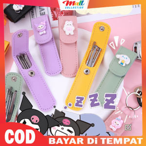 MALL Pembersih Telinga Karakter Lucu Korek Kuping Ear Wax Picker 1 Set 6pcs Stainless Steel AD10