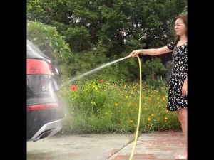 Súng rửa xe áp lực cao đầu phun bằng đồng nguyên chất thích hợp để tưới hoa và rửa xe