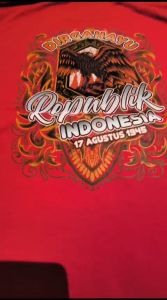 Kaos Hut Dirgahayu RI Ke 80 Kaos Terlaris 17 Agustus 1945 Kemerdekaan Indonesia Kaos Merah Putih Hitam Kaos Cewek Cowok Katun Combed