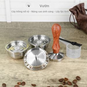 Viên Nang Cà Phê Tái Sử Dụng 150ML/230ML Bộ Lọc Cà Phê Bằng Thép Không Gỉ Tương Thích Với Máy Pha Cà Phê Vertuoline Viên Nang Có Thể Nạp Lại