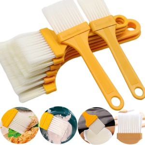3Pcs Multifunctional Brush Oil Barbecue Brush High Temperature Resistant Brush Cake Baking Pastry Cooking Oil Brushes Kitchen Tool