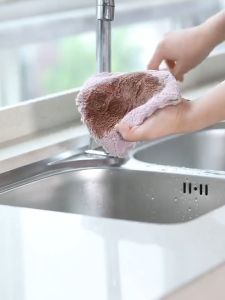 H88 Kain Lap Anti Minyak Microfiber Dapur Multifungsi Import