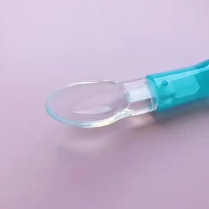 Sendok Makan Silikon Bayi BPA Free Lentur Cocok untuk bayi