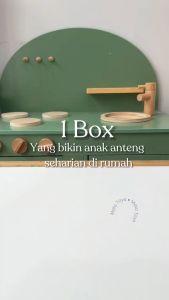 MALOTOYS - 5 in 1 Multi Function Wooden Busy Board Game Mainan Edukasi Montessori Anak Malo Toys