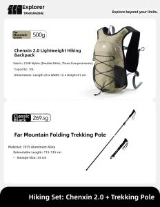 TanXianZhe | Women Outdoor Hiking Climbing Light Backpack