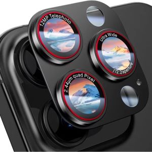 LS | Optik Pro Camera Lens Protector For iPhone 17 Pro Max 16 15 14 13 Pro Max Plus Tempered Glass Ring Lens Film Cover Accessories