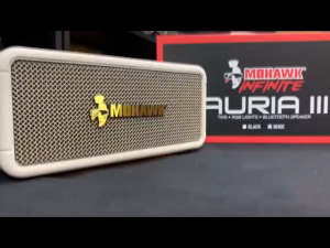 MOHAWK INFINITE AURIA lIl Hi-Fi Stereo Portable Bluetooth Speaker l Speaker Mudah Alih