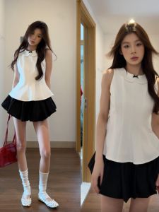 CHANGTONG | Gentle Waist-Shaping Sleeveless Top Summer 2026
