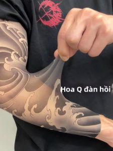 GUOQI | Sun Protection Sleeve For Men With Tattoos Breathable Thin Seamless