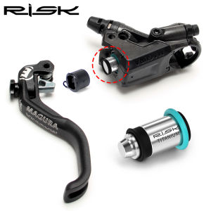 RISK Titanium Alloy Brake Lever Piston for Magura MT2/4/5/6/7/8/HC Oil Disc Brake Piston Rod Sealing Ring Repair Parts