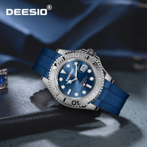 Đồng Hồ Cơ Tự Động Hoàn Toàn Dành Cho Nam Deesio Dây Đeo Bằng Thép Không Gỉ Dạ Quang Chống Sốc Đồng Hồ Hiển Thị Lịch Thời Trang Bền Bỉ