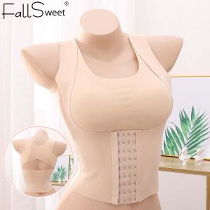 FallSweet Posture Corrector Bra for Women 3 in 1 Seamless Wireless Shapewear Large Size Sport Bralette Underwear Female Lingerie