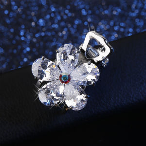 Kẹp Tóc Hình Mỏ Vịt Nhỏ Thanh Lịch Kẹp Tóc Lật Bên Hông Kẹp Tóc Rủ Mái Tóc Kẹp Hoa Kẹp Tóc Đính Đá Rhinestone Phụ Kiện Tóc Cho Bé Gái