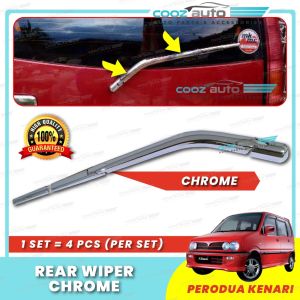 Perodua Kenari Chrome Rear Wiper Cover
