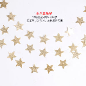 Vòng Cổ Treo Hình Bướm Trái Tim Năm Cánh Trang Trí Tiệc Sinh Nhật Trang Trí Cửa Hàng Ngày Lễ Vòng Cổ Treo Trang Trí