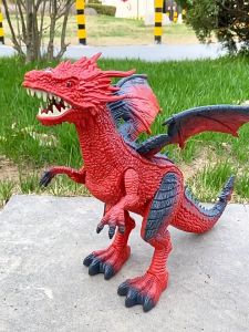 เสื้อผ้าไฟฟ้า เล่นไดโนเสาร์ ขนาดใหญ่ สเปรย์ไข่ หายใจจำลอง รีโมทคอนโทรล ไทแรนโนซอรัส เร็กซ์ เด็กเสียง และแสงไฟฟ้า ไดโนเสาร์ เสือผ้า