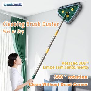 JustLiving 360°Rotating Adjustable Chenille Triangle Mops: A Comprehensive Guide