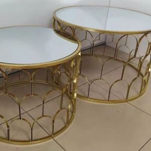 Meja Kopi Viral Design Moden Nordic Minimalis Untuk Ruang Tamu *Ready Stock* Local Seller* Coffee Table Modern Minimalist Nordic Design and Style Suitable for Home Space / Living Room with Strong Iron Base