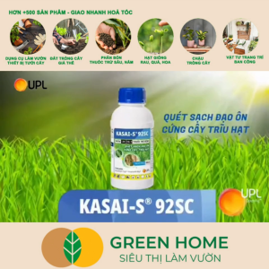Chế Phẩm Trừ Bệnh KASUMIN 2SL GreenHome Chai 400ml Đặc Trị Đốm Lá Thối Vi Khuẩn Đạo Ôn Cho Cây