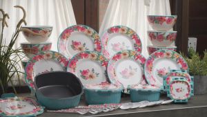 VALENCIA Glass Fibre Microwave Oven Safe Container Melamine Bowl Plate Spoon Fork Pinggan Mangkuk