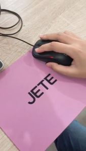 JETE Mousepad 01 18 x 22cm - Alas Mouse JETE Mousepad Halus Lembut by Einstein-Store