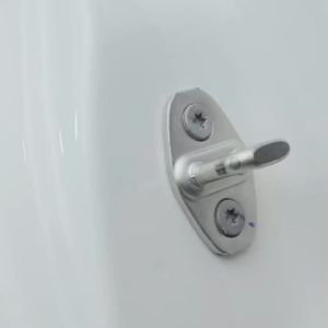 4pcs Bantalan Peredam Pintu Mobil Peredam Getaran Pintu Mobil Cover Door Lock Mobil Cover Kunci Pintu Mobil Peredam Universal