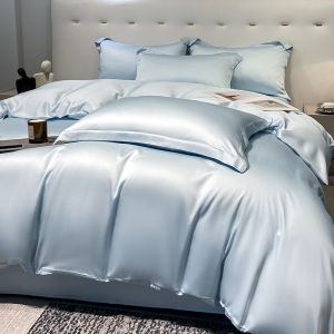 Kiss Dear | Luxury Summer Tencel Bedding Set Gray
