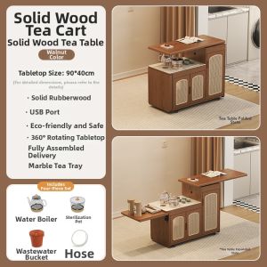 DONGMU | Rotatable Multifunctional Tea Table