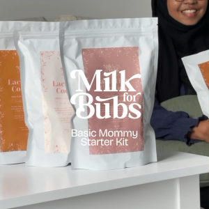 [Milkforbubs] Halal BASIC MOM STARTER KIT Lactation Superfood Cookies Granola Set Pregnant Breastfeeding Nursing Milk Supply